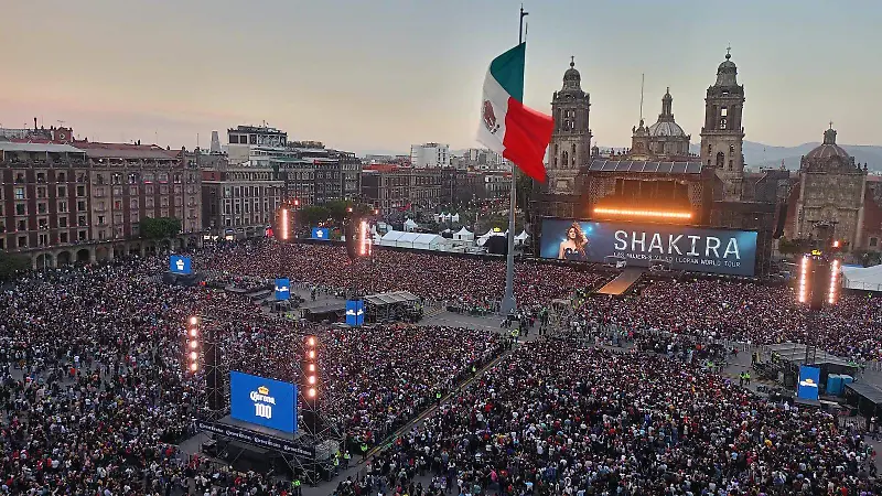 Zócalo Shakira